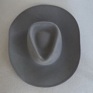 Renegade by Bailey Cowpuncher Western Hat Gunmetal Gray Size 7